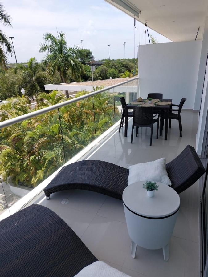 Apartamento Morros Vitri 214 Zona Norte Cartagena Luaran gambar