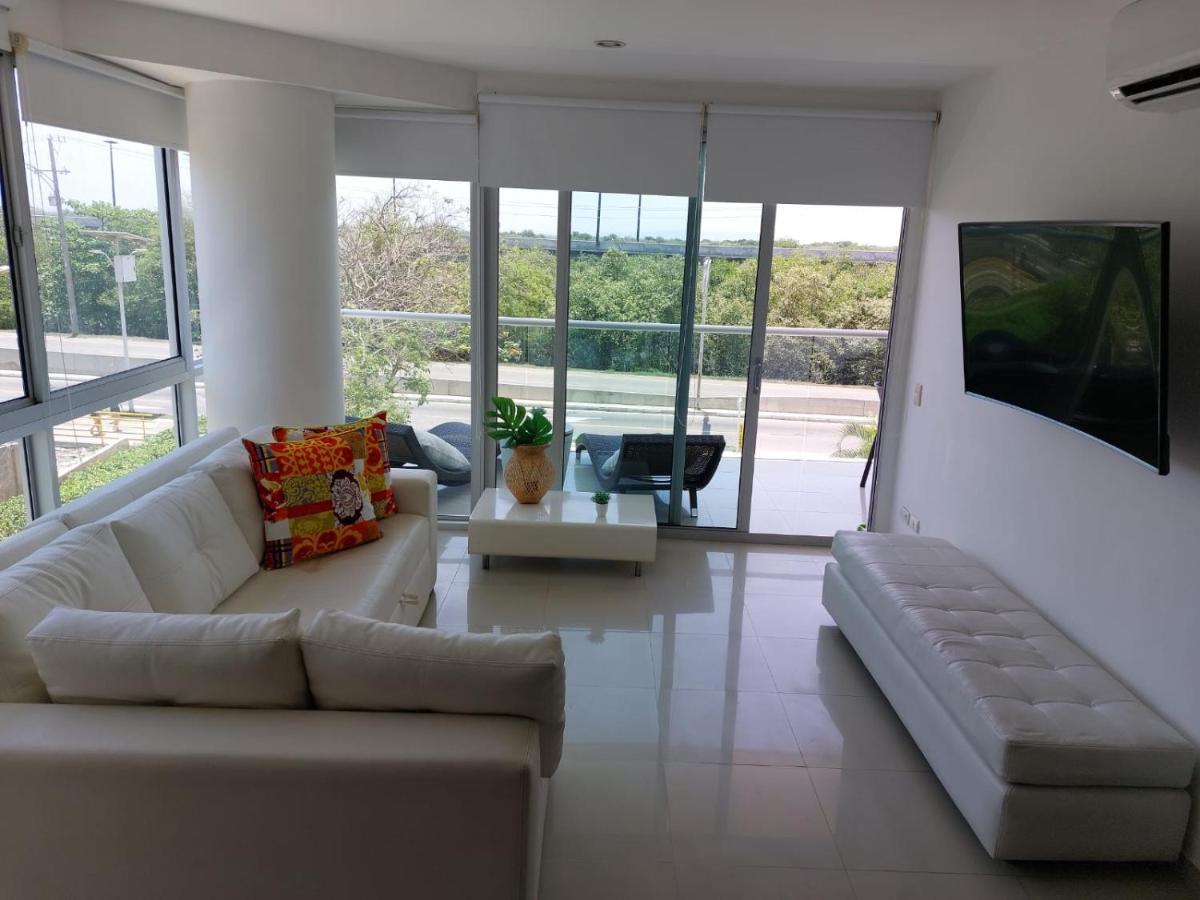 Apartamento Morros Vitri 214 Zona Norte Cartagena Luaran gambar